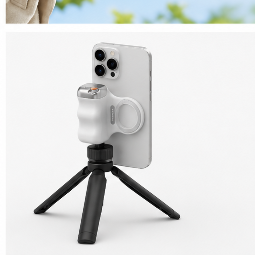 Camera-Style Phone Grip
