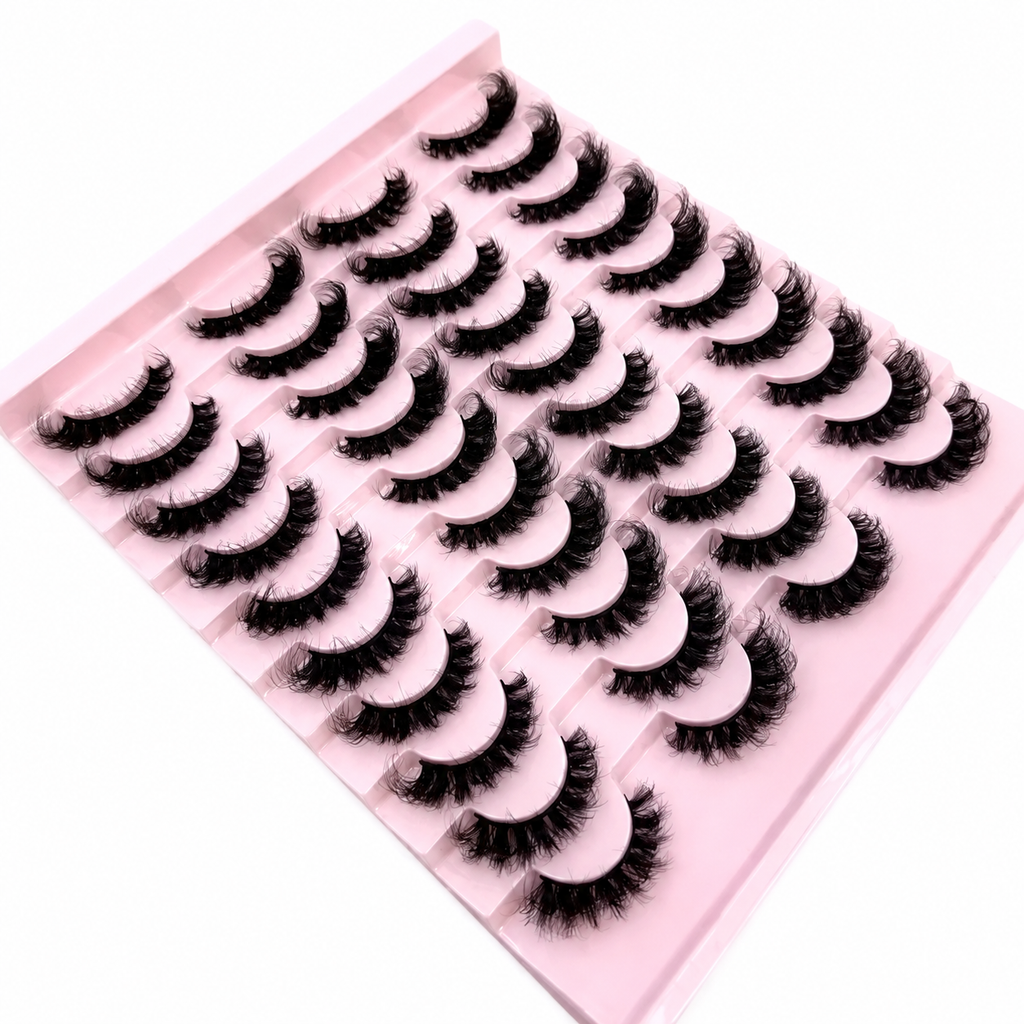20 Pairs of 3D Fluffy Lashes