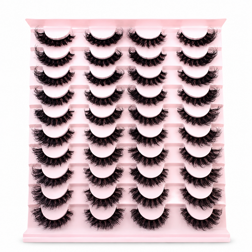 20 Pairs of 3D Fluffy Lashes